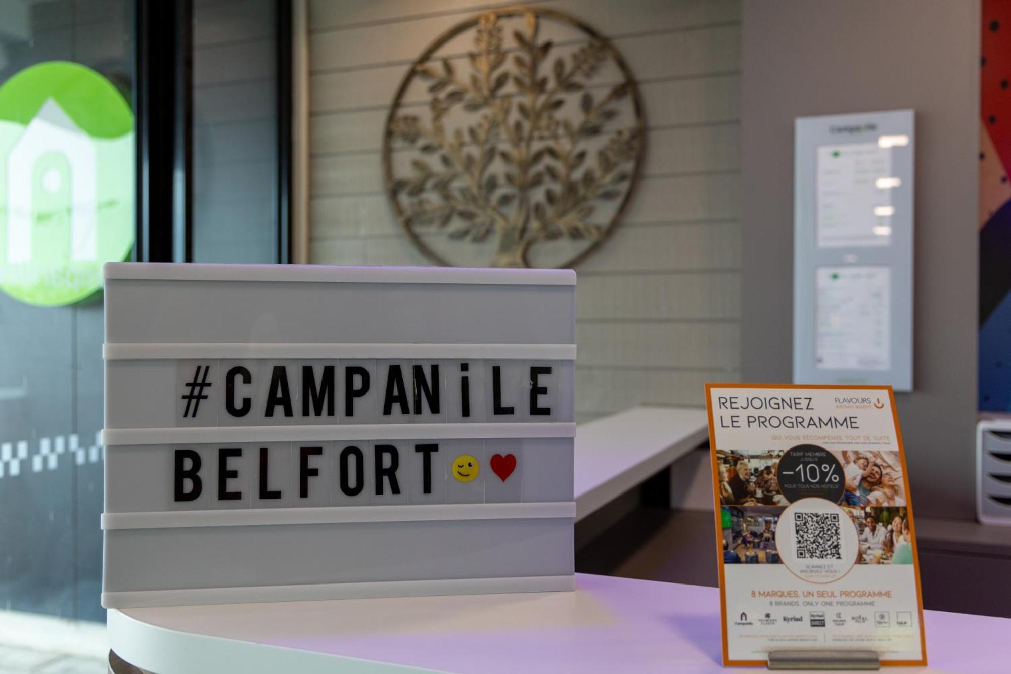 Campanile Belfort Montbeliard - Gare La Jonxion. Meroux Buitenkant foto